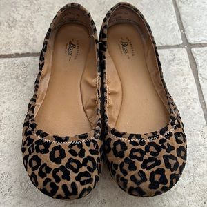 Leopard Print Flats